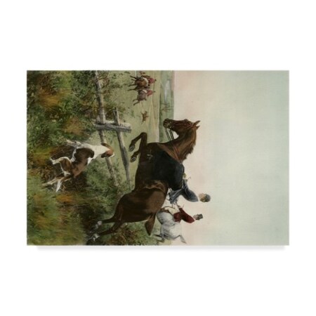 Trademark Fine Art Thomas Blinks 'Ua Ch In For A Brush' Canvas Art, 22x32 WAG02197-C2232GG